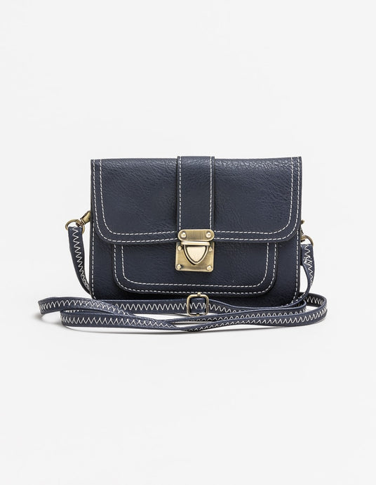 MINI ZIPPEE CROSS BODY Navy